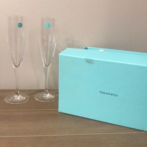 Tiffany & Co Champagne Glasses